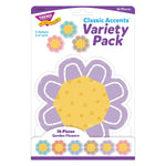 TREND Garden Flowers Classic Accents Variety Pack, 108/Bundle (T-10681-3)