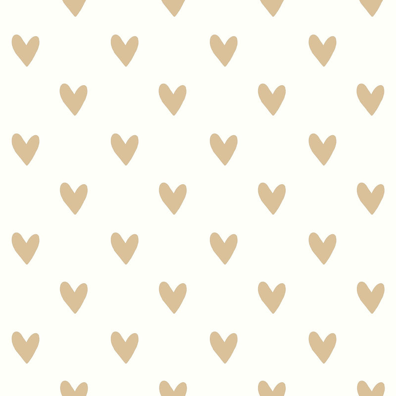 York Wallcoverings Heart Spot Peel and Stick Wallpaper (RMK3525WP)