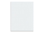 Better Office Graph Pad, 8.5" x 11", Quad-Ruled, White, 50 Sheets/Pad (25602)