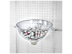 Azar 6" x 12" Pegboard Bowl Display, Clear/Silver, Each (729912)