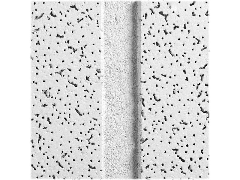 Armstrong CORTEGA Second Look Angled Tegular Edge Ceiling Tile, 24" x 48", White, 10/Carton (BP2776B)