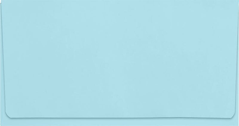 JAM Paper #6 3/4 Booklet Envelopes, 3 5/8" x 6 1/2", Pastel Blue, 50/Pack (R0267-50)