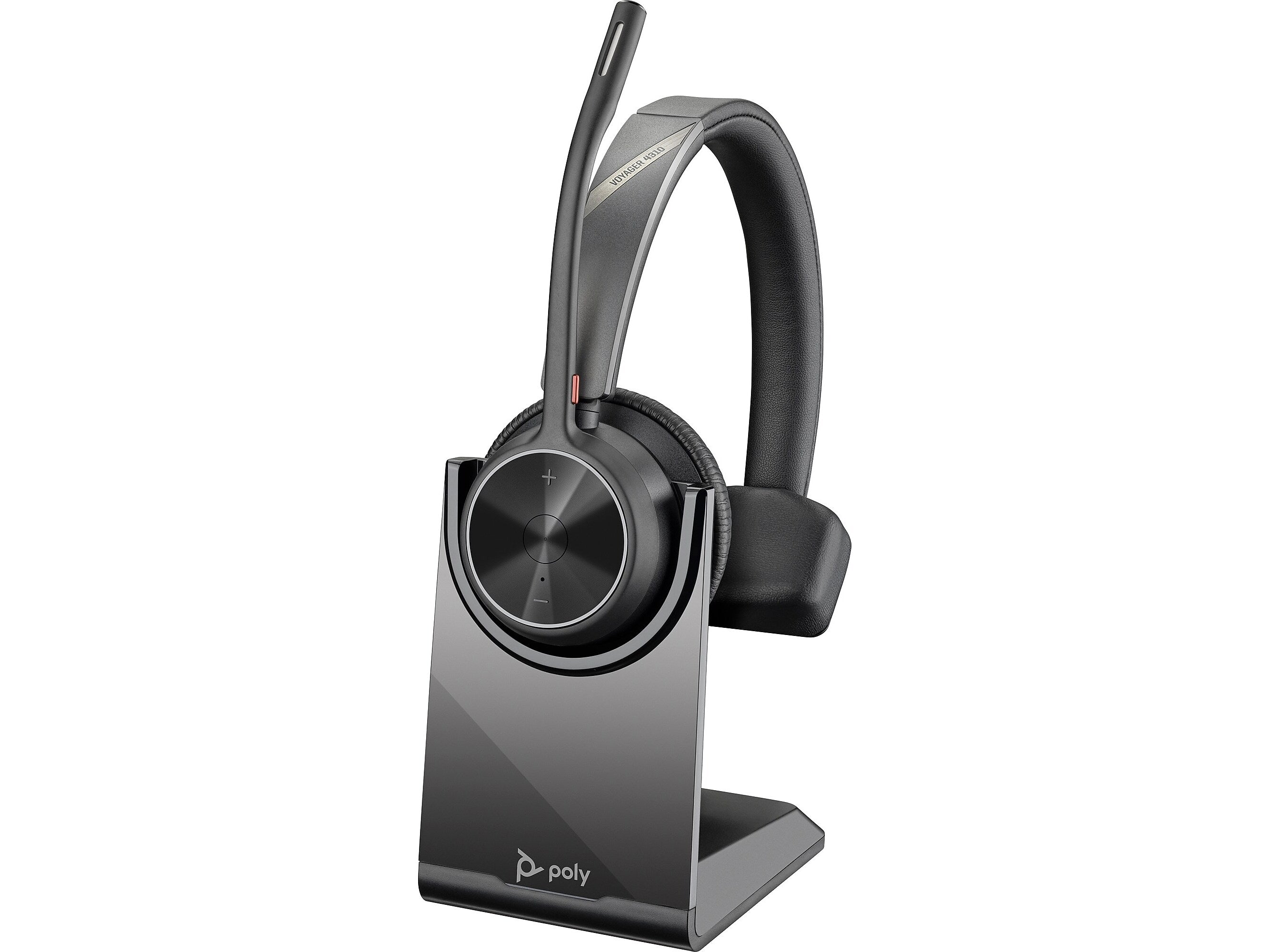 Poly Voyager 4300 UC Series USB-A Bluetooth Mono Phone & Computer Headset, Unified Communications Certified (77Y92AA)