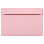 JAM Paper Booklet Envelope 6" x 9", Baby Pink, 100/Pack (23512969d)