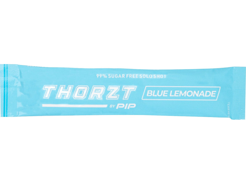 PIP THORZT Solo Shots Sugar-Free Blue Lemonade Powder Drink Mix, 0.08 oz., 50 Packets/Bag, 10 Bags/Pack (SSSFBL)