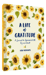 Chronicle Books A Life of Gratitude Hardcover Guided Journal, 5.375" x 7.25", 224 Pages