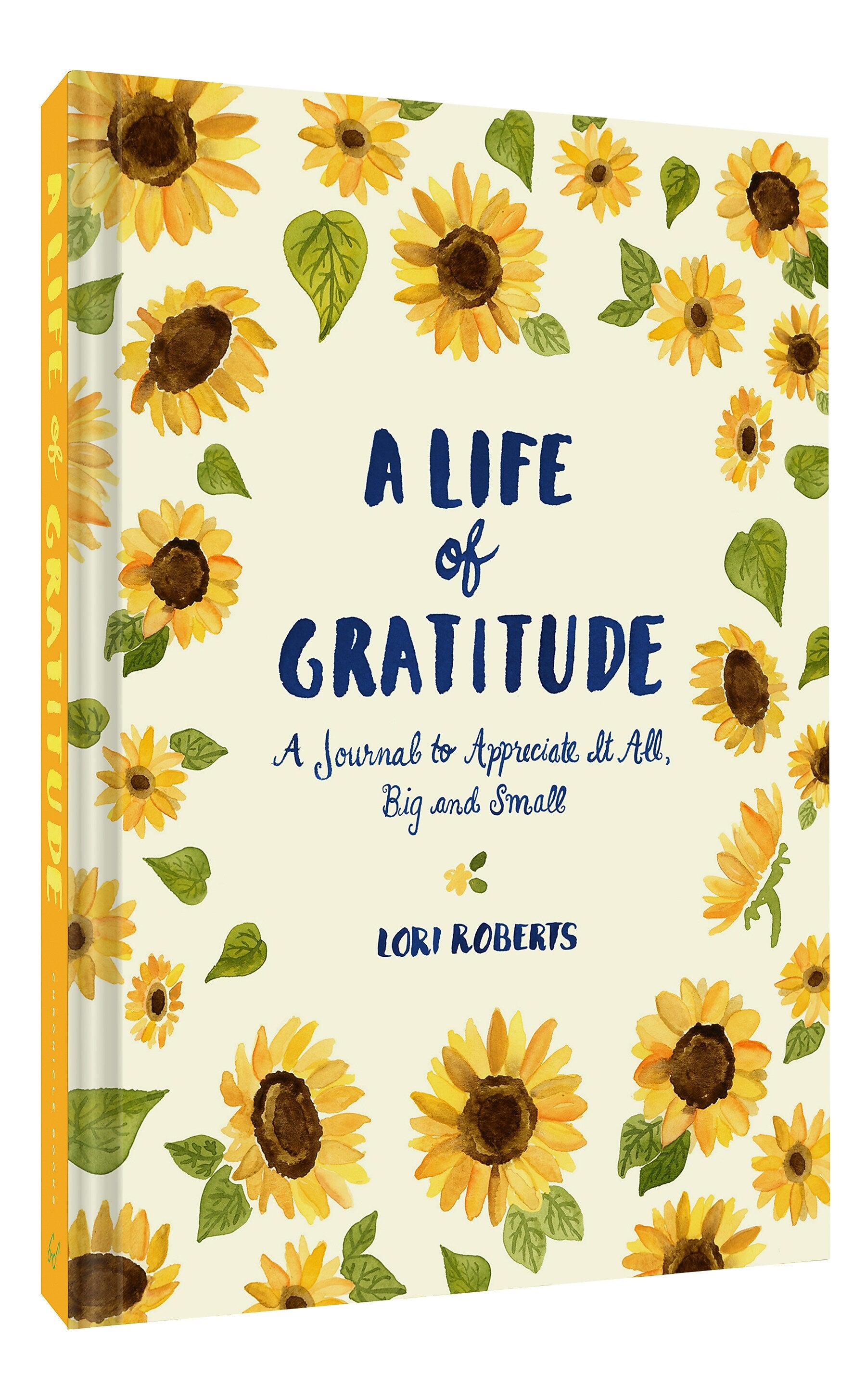 Chronicle Books A Life of Gratitude Hardcover Guided Journal, 5.375" x 7.25", 224 Pages