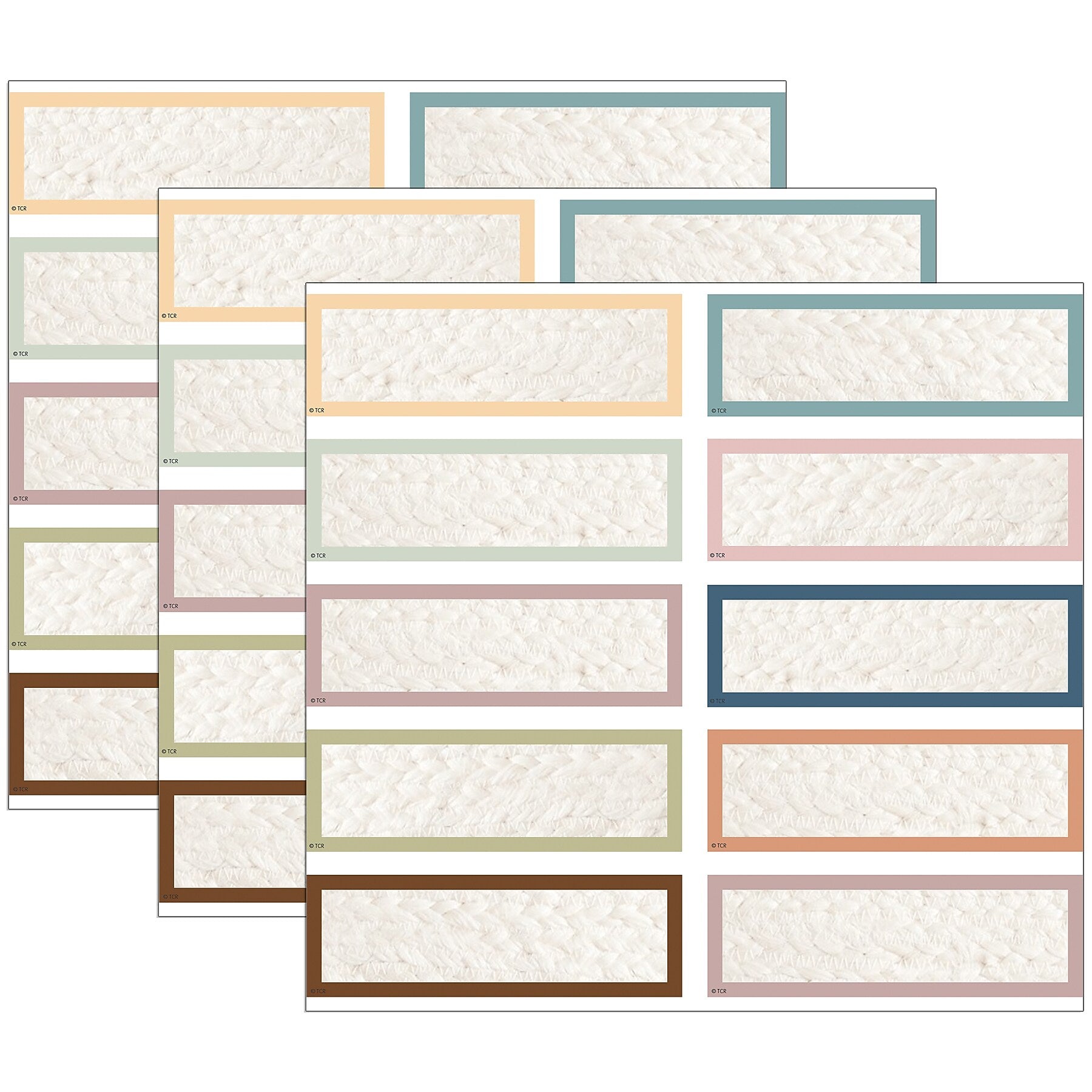 Teacher Created Resources Everyone is Welcome Labels Magnetic Accents, 20/Pack, 3 Packs (TCR77058-3)