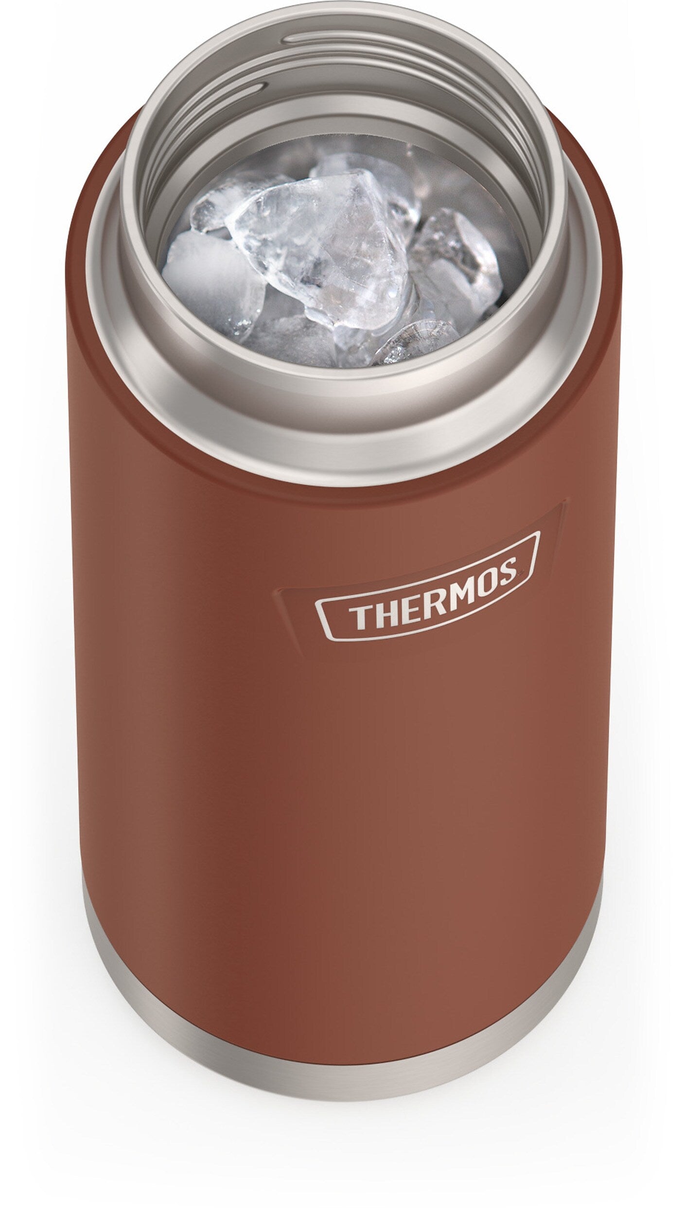 Thermos Icon Stainless Steel Vacuum Insulated Water Bottle, 32 oz., Saddle (EAIS2302SD4)