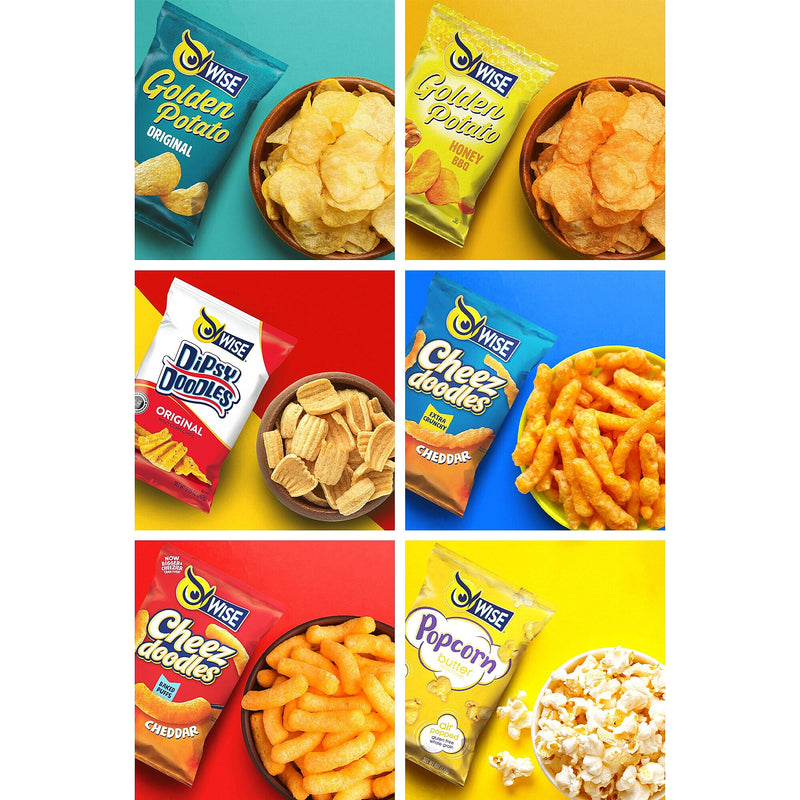 Wise Grab & Snack Variety Pack, 50 Bags/Pack (220-02063)
