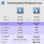 HP Omni Book 5 16" 2K Laptop, Intel Core i5-1334U, 8GB RAM, 512GB SSD, Backlit Keyboard, +19.25 hours battery, Windows 11 Home