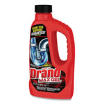 Drano Max Gel Clog Remover Degreaser, 32 oz., 12/Carton (694768)