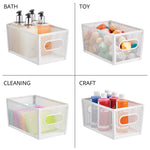 mDesign Steel Organizer, Matte White (25989)