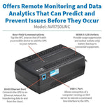 Tripp Lite 750VA Line-Interactive UPS, 12-Outlet, Black (AVR750UNC)