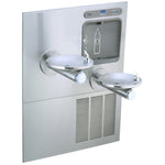 Elkay ezH20 Wall Mounted Retrofit Hands Free Bottle Filler Combo with Cooler, 38-1/2" (EZWS-ERPBM28K)