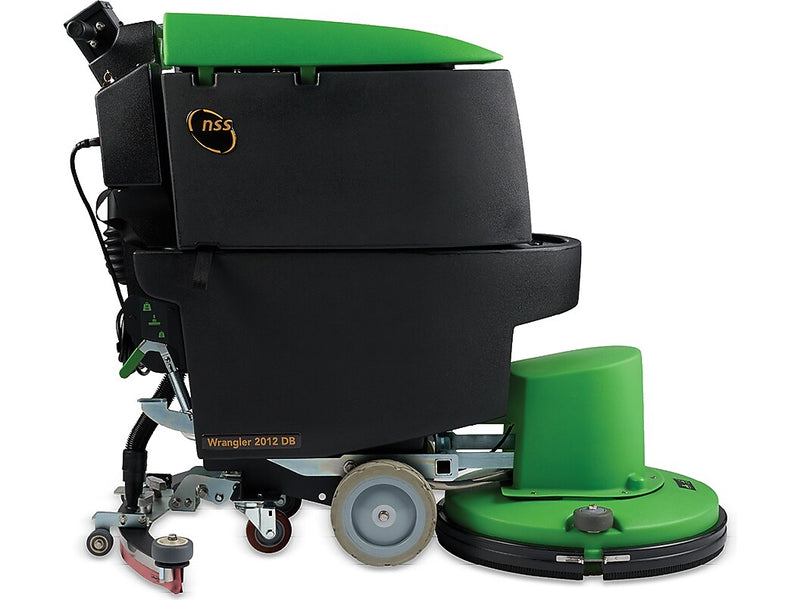 NSS Wrangler 2012 DB 20" Path Wet Cell Walk Behind Auto Floor Scrubber, 130Ah (D1502014)