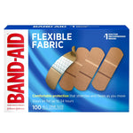 Band-Aid Brand Flexible Fabric Adhesive Bandages, 1" x 3", 100/Box (4444)