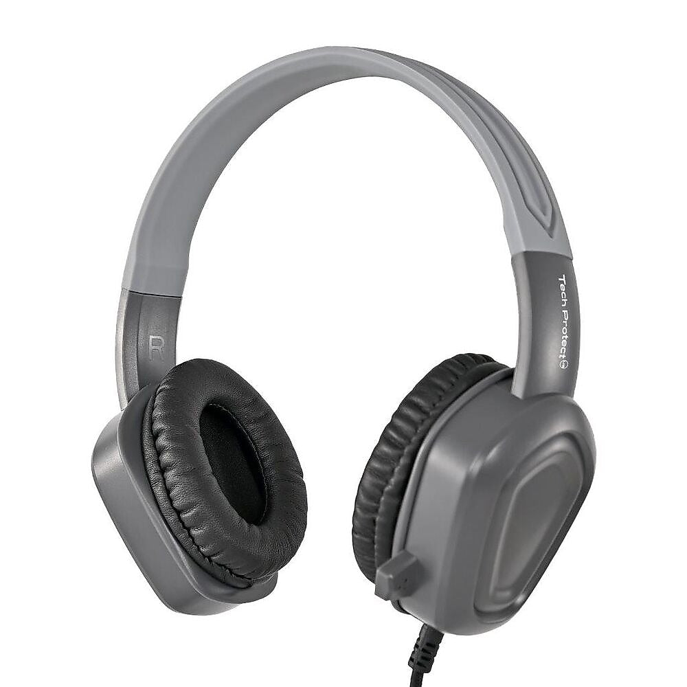 TechProtectus Rugged and Adjustable ShockProof Noise-Canceling Over-Ear Headphones (TP-H16-CIV)
