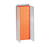 Azar Displays 8" x 20.62" Pegboard Powerwing Display, Orange (700359-ORG)