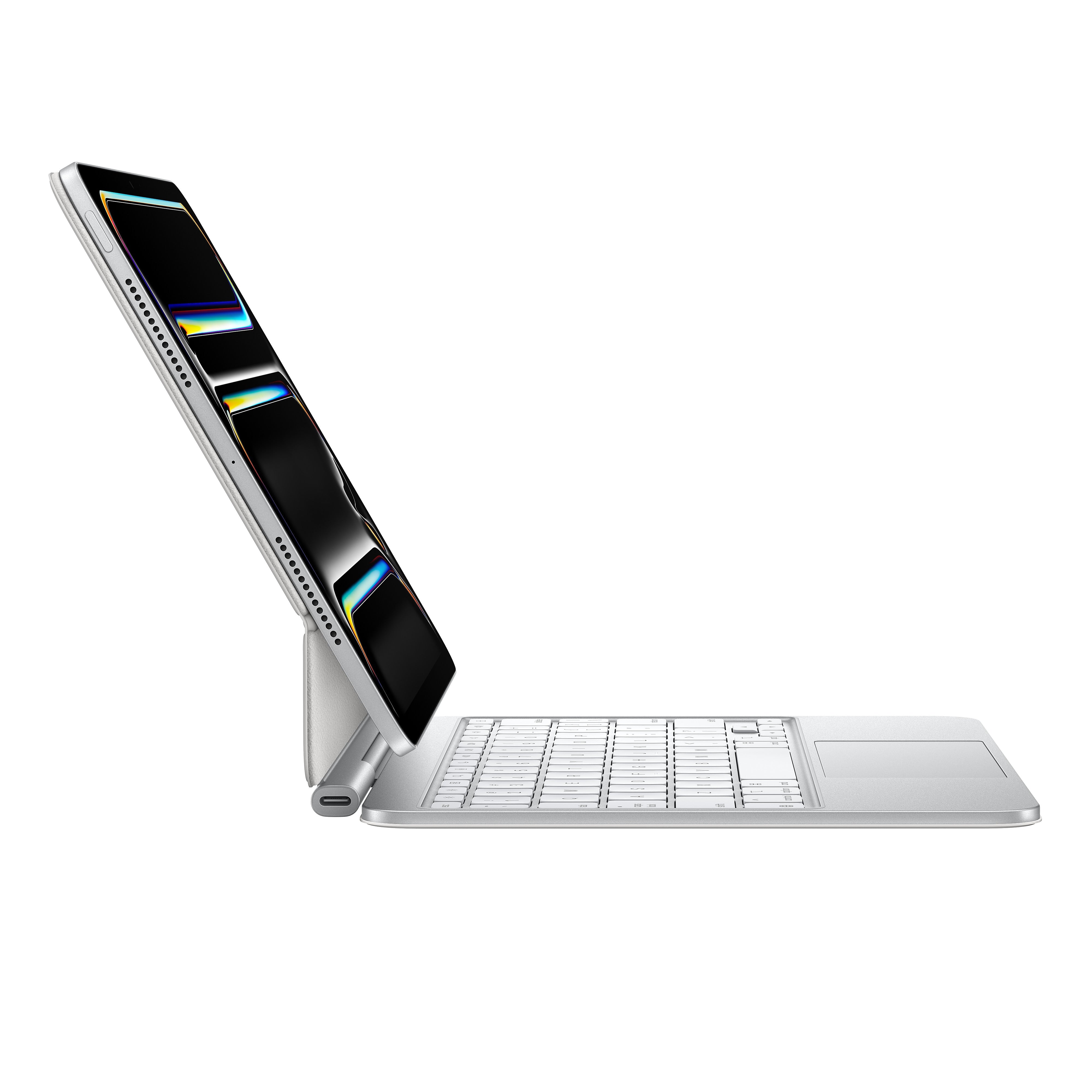 Apple Magic Keyboard for 11" iPad Pro (M4), White (MWR03LL/A)