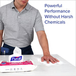 PURELL Foodservice Disinfecting Wipes, 72 Wipes/Pack (9371-12)