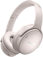 Bose QuietComfort Wireless Active Noise Cancelling Over-the-Ear Headphones, White Smoke (884367-0200)