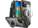 SupCase Unicorn Beetle PRO MAG Gunmetal Rugged Case for iPhone 14 Pro Max (SUP-iPhone2022Pro-6.7-MagPro-SP-Black)