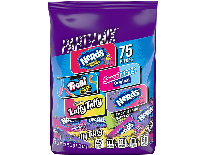 Sweetarts Party Mix Chewy Candy Assortment, 28.26 oz. (07938)