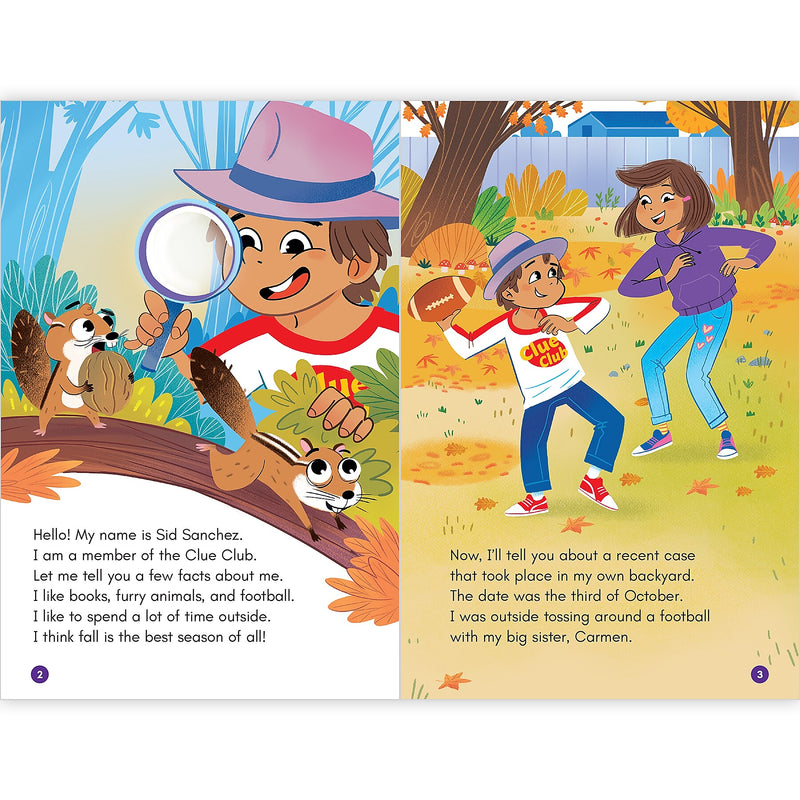 Scholastic Teaching Solutions Clue Club Decodable Mysteries Boxed Set, 10/Set (SC-9781546108207)