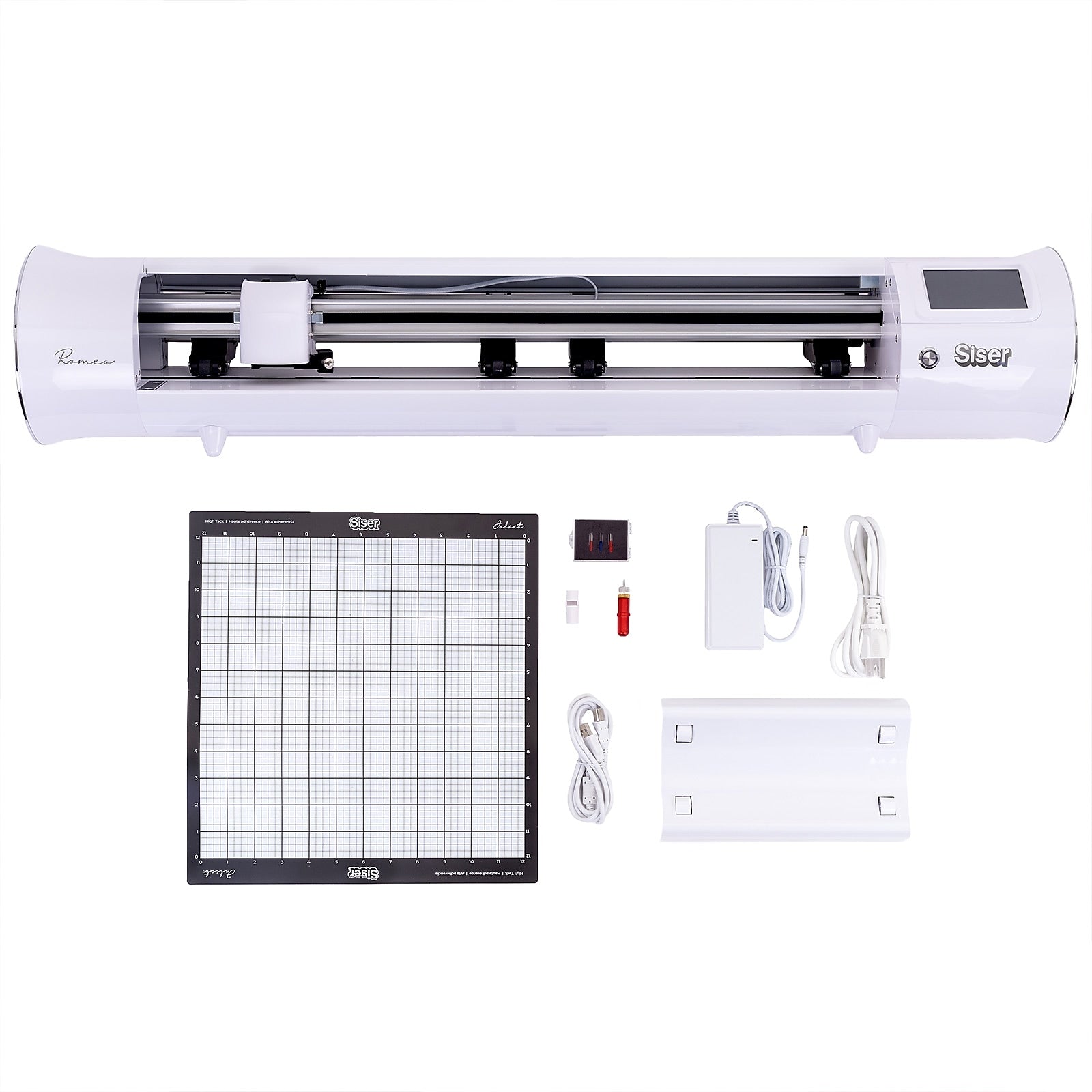 Siser Romeo Die Cutting 24" Cutter Bundle, White (SIRSNAHDCR24)
