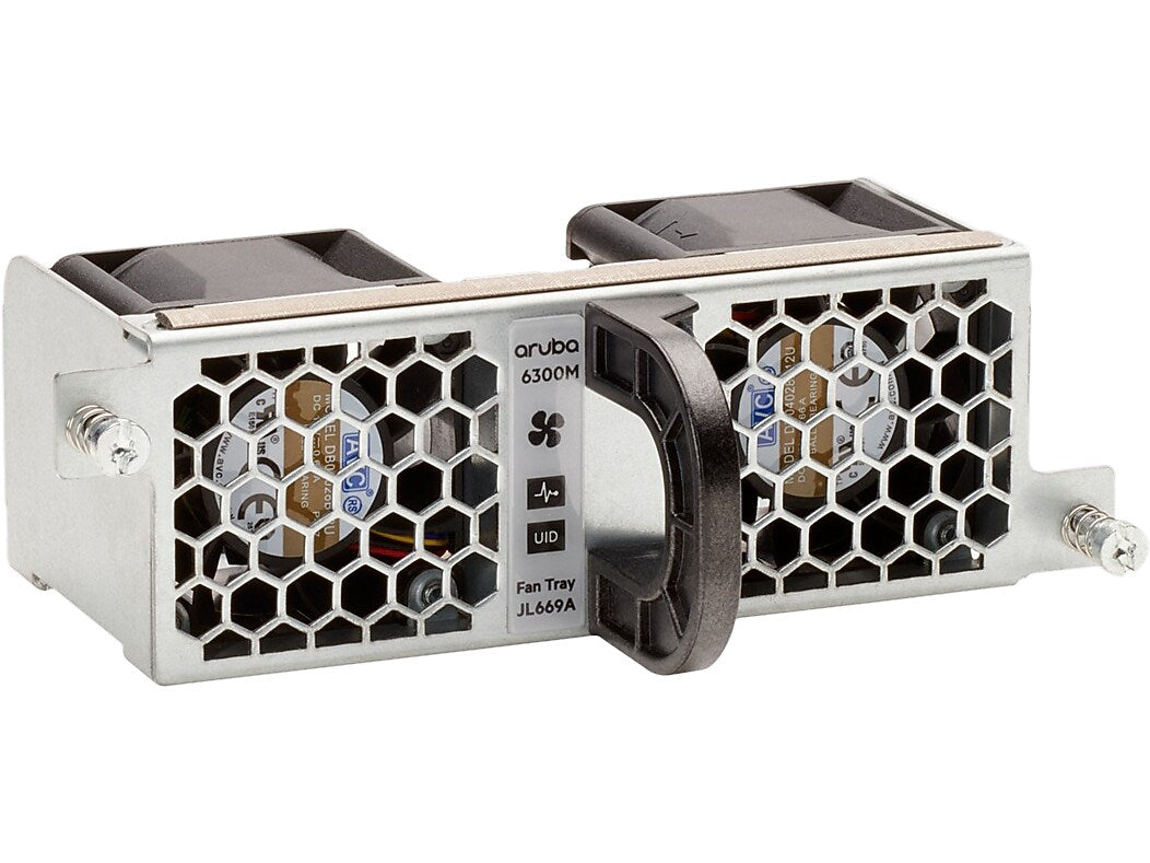 Aruba X751 Front to Back Fan Tray, Black/Gray (JL669B)