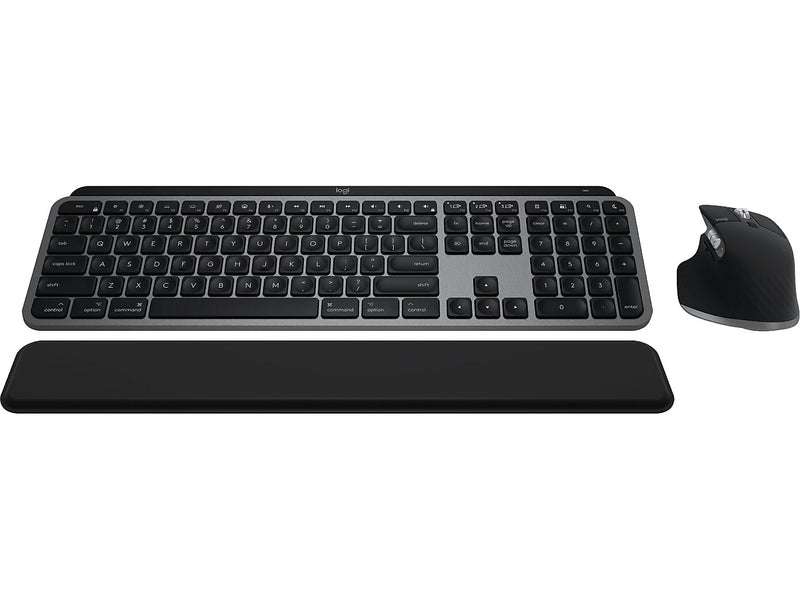 Logitech MX Keys S Combo Wireless Keyboard and Mouse Combo, Space Gray (920-012592)