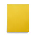 Staples 10% Recycled Smooth 2-Pocket Paper Presentation Folder, Yellow, 10/Pack (13381-US)