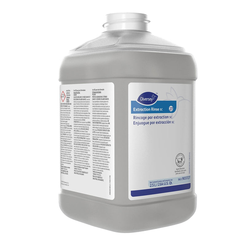 Diversey Floor Care Extraction Rinse, J-Fill, Fruity Floral Scent, 2.5 Liters, 2/Carton (903727)