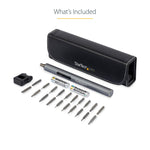 StarTech.com 20-Bit Electric Precision Screwdriver Set (CTK20PCEDRIVE)