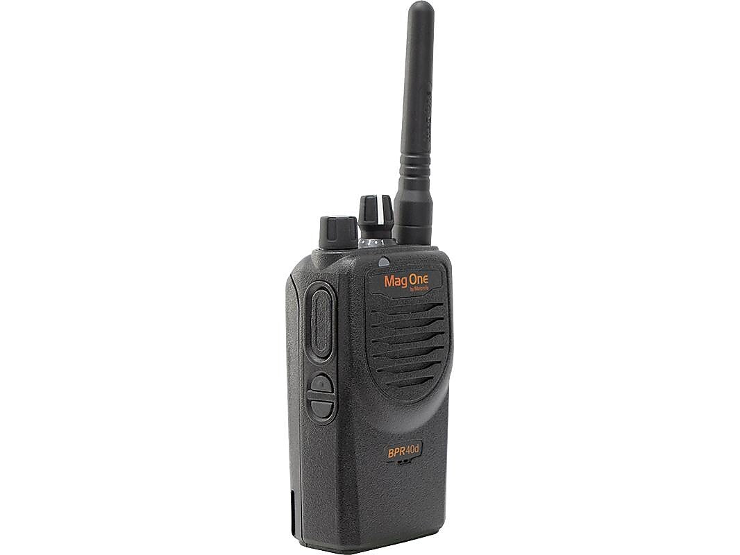 Motorola Mag One BPR40D Two-Way Portable Radio, Black (AAH85EDJ8AD3AN)