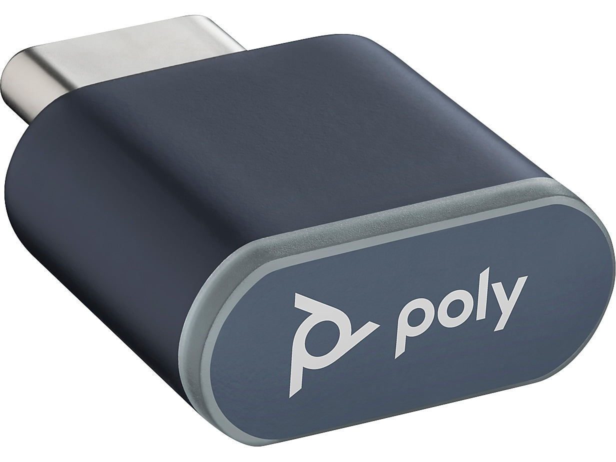Poly BT700 USB-A Bluetooth Adapter, Black (786C4AA)