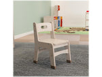 Flash Furniture Bright Beginnings Wooden Classroom Chair, Brown, 2 Pieces/Set (MK-KE24435-GG)