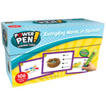 Teacher Created Resources Power Pen Learning Cards: Everyday Words in Spanish, 53/Pack (TCR6727)