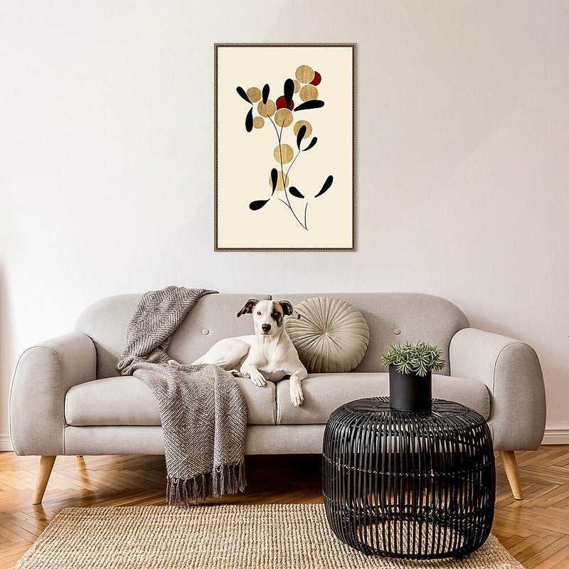 Amanti Art Idea No 21 by Kubistika  Framed Canvas Wall Art Print, 23" x 33" (A42678302734)
