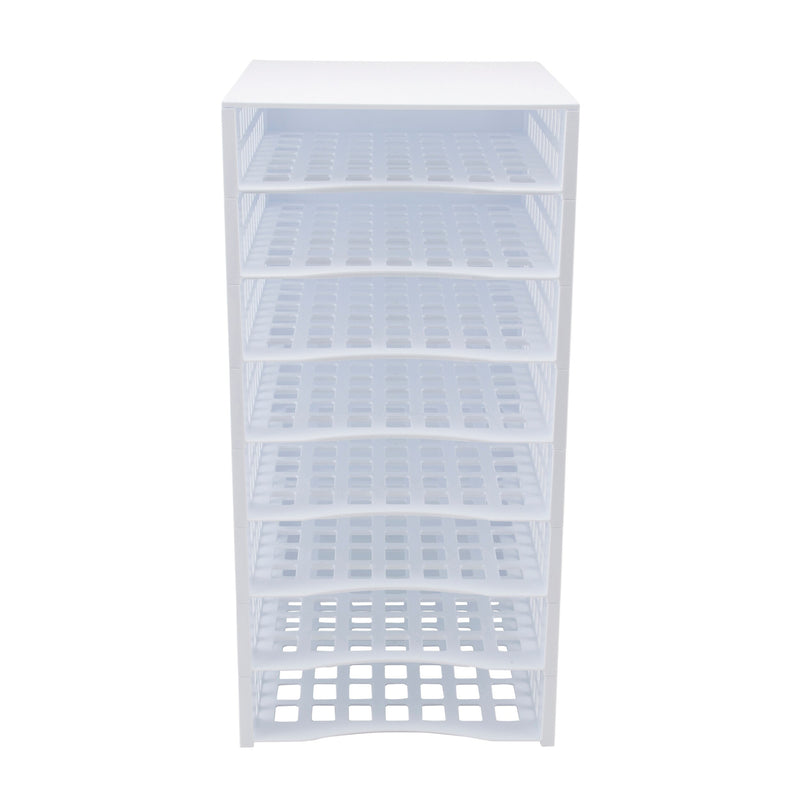 Thinkspace Literature organizer 8-Compartment Literature Organizers, 21" x 12.25", White (39444)