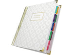 Global Printed Products 9" x 11" Wedding Planner, Hardcover, White/Gold (GPP-PLNR-GLD)