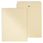 Staples Heavyweight Clasp & Moistenable Glue Catalog Envelopes, 10"L x 13"H, Manila, 100/Box (122069/14207)