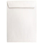 JAM Paper Booklet Envelope 10 1/2" x 7 1/2", White, 100/Pack (4120j)