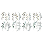 York Wallcoverings Country Leaves Retro Decals, Botanical (RMK4581SCS)