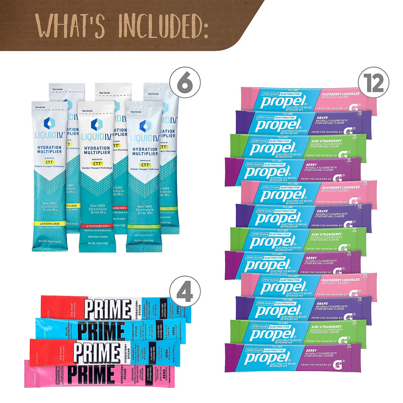 Snack Box Pros Drink Mixes Box, 50/Box (700-00165)
