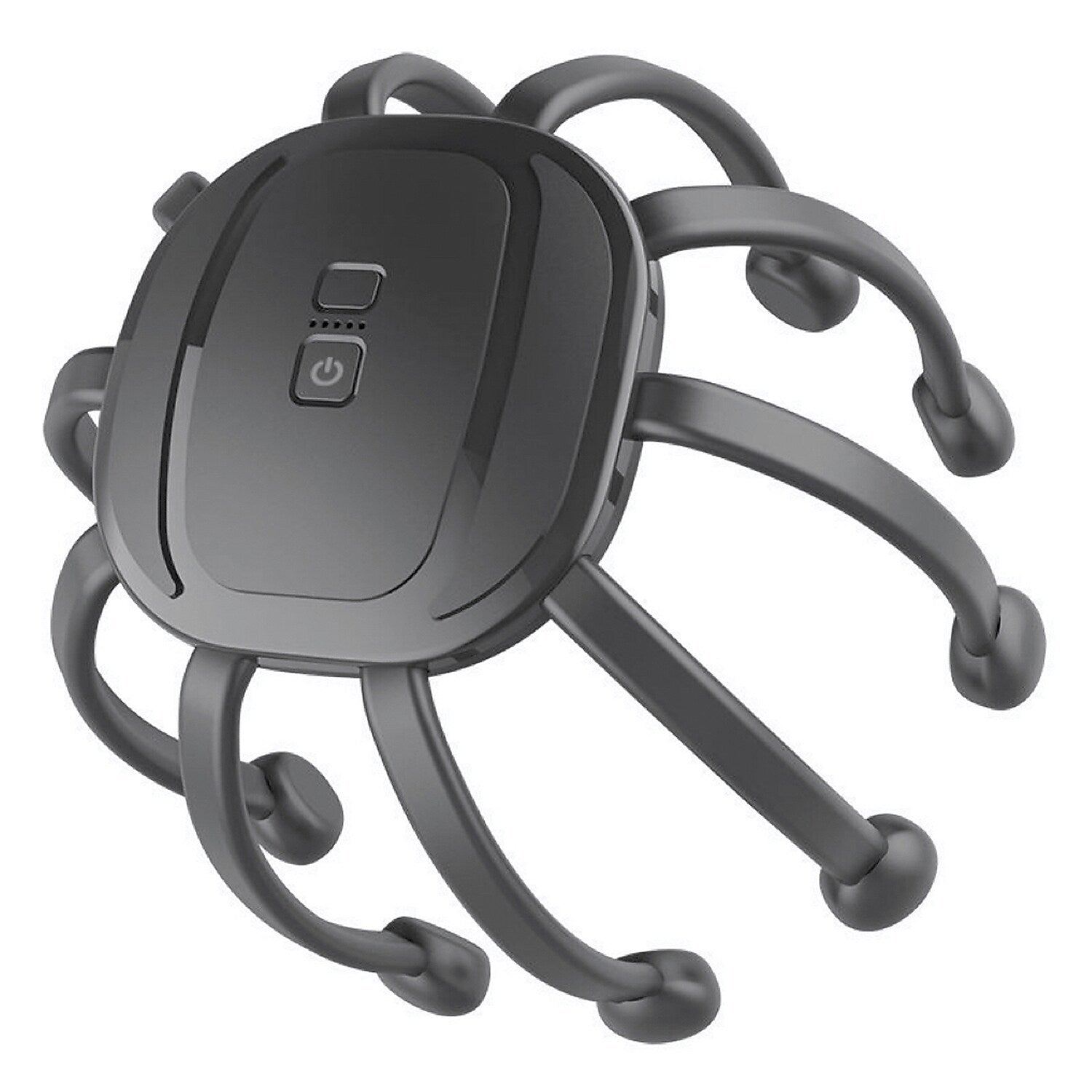 Azpen Bluetooth Head Massager with 360° Coverage, Black (HMB1400)