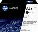 HP 64A Black Standard Yield Toner Cartridge, Prints Up to 10,000 Pages (CC364A)