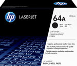 HP 64A Black Standard Yield Toner Cartridge, Prints Up to 10,000 Pages (CC364A)