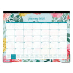 2026 Blue Sky Reflections 22" x 17" Monthly Desk Calendar (117886-26)